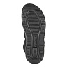 Черные сандалии из текстиля на подкладке из текстиля на спортивной подошве