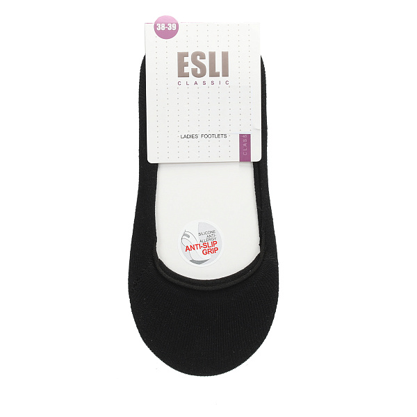 Подследники ESLI CLASSIC, чёрные, р. 25 (38-39)