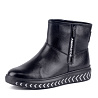Черные ботинки из кожи на шерсти BURGERSCHUHE