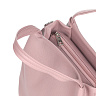 Темно-розовая сумка хобо из экокожи с дополнительной ручкой