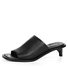 Черные мюли из гладкой кожи CorsoComo