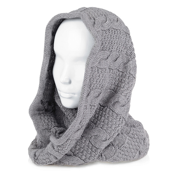 Женский шарф Noryalli зимний комбинированный (146 см)