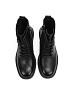 Черные ботинки из кожи Respect