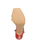 Красные босоножки из гладкой кожи Respect